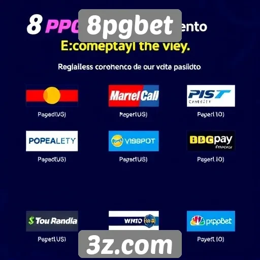 Métodos de pagamento aceitos na plataforma 8pgbet