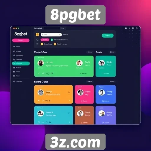 Interface do 8pgbet é reformulada para facilitar navegação