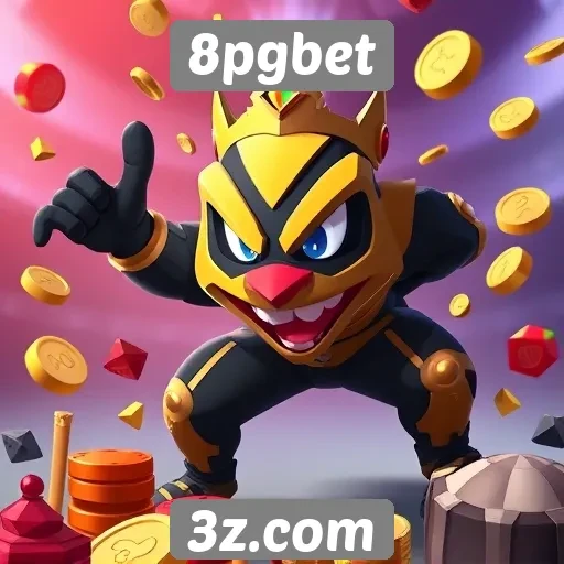 Variedade de jogos disponíveis na 8pgbet